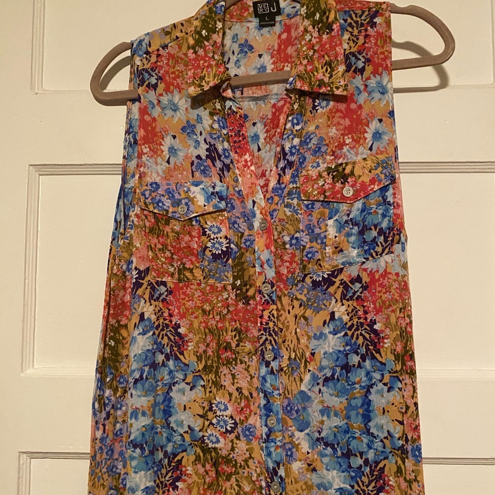 Boutique Summer Top Open Back